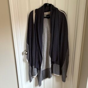 NIC+ZOE Monochrome Knit Cape